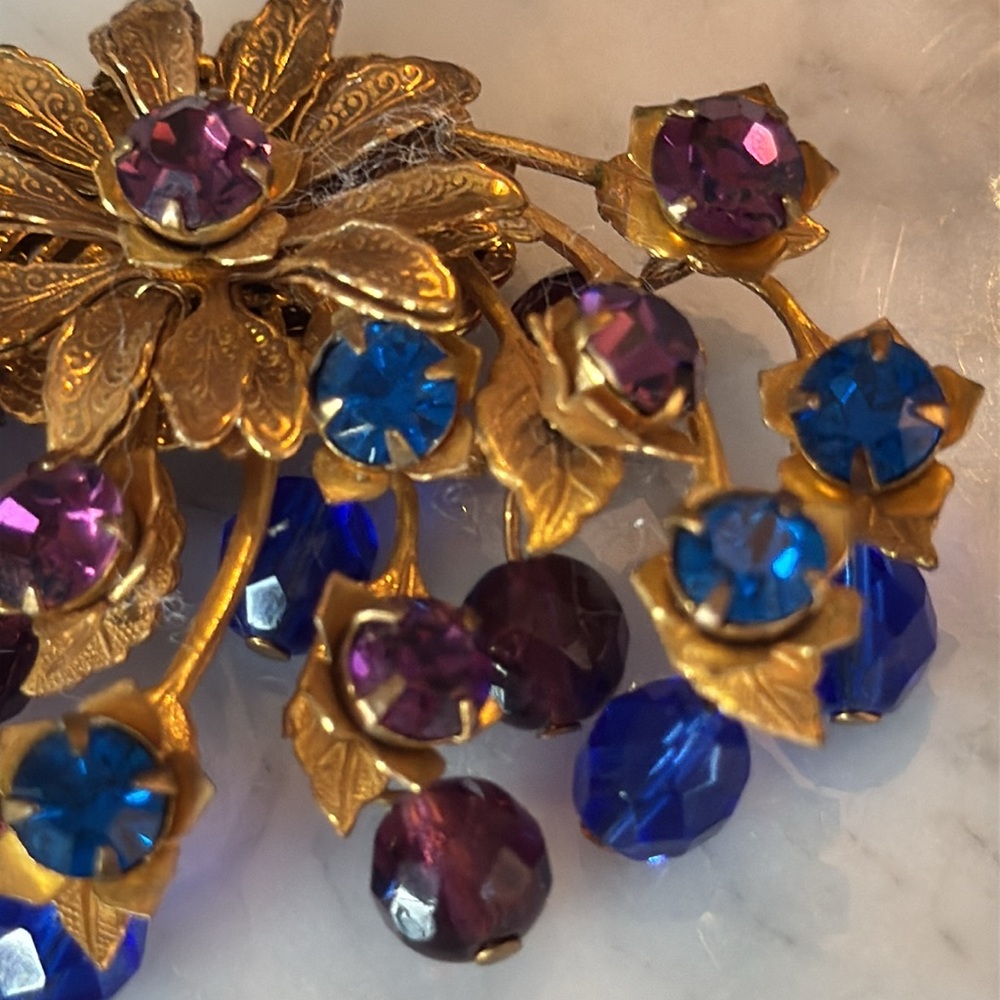 Miriam Haskell Brooch